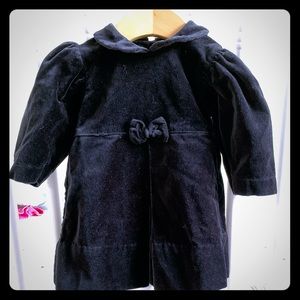 Strasburg 0/3 Month Velvet Dress